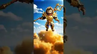 Monkey King Shows Off the Ruyi Jingu Bang! 🤩 Wukong's New Weapon Power 3D Animation