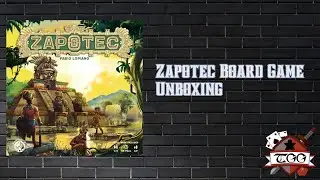Распаковка настольной игры «Запотек» | Составные части и настройка игрового процесса