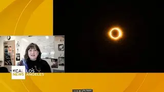 UCLA doctoral candidate talks partial solar eclipse