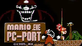 MARIO.EXE PC PORT (Удивительный PC PORT SONIC.EXE, вдохновленный страшной игрой ужасов Mario)