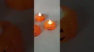 Lampu Dekorasi Labu Halloween Lentera Hiasan Pumpkin LED