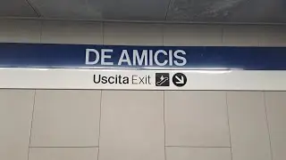 (Walkthrough) Stazione DE AMICIS (M4 Metro Milano)