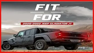 Обновите свой Jeep Gladiator JT с помощью этих стильных светодиодных задних фонарей для моделей 2...