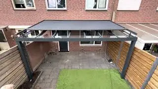 ☀️ ELEKTRISCHE ZONWERING SOMFY / VERANDA TERRASOVERKAPPING