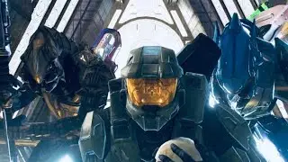 Covenant ELITES teaming up with Master Chief to Fight the FLOOD