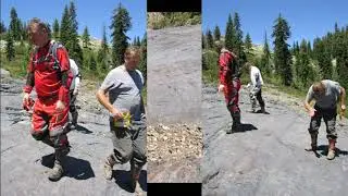 we went past snake lake and found the petroglyphs for the 1st time