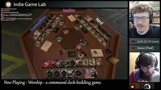 New Board Game Review - Worship - Communal Deck Builder - Kickstarter - GenCon- IGL Studio Ep 11