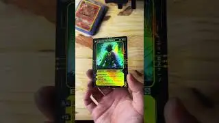 Hex, Codemancer holofoil test print #shorts #tcg #cyberpunk #holofoil #ccg #foilprint