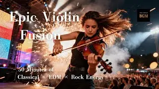 【BGM】Epic Violin Fusion &ndash; 50 Minutes of Classical &times; EDM &times; Rock Energy