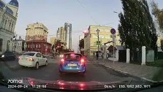 Driving in Samara /Езда по Самаре: Ленинский р-н - Железнодорожный р-н - Самарский р-н 24/09/2024 4x