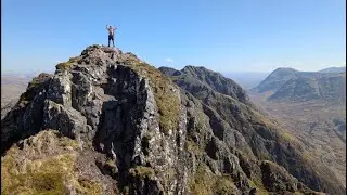 The Aonach Eagach Ridge - Glencoe    #mountains #munrobagging #adventure