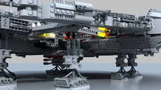 Lego Millennium Falcon 10179 3d stop motion assembly