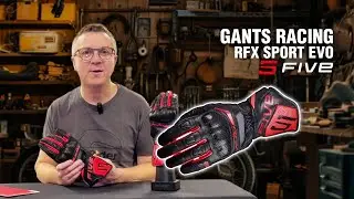 Test des gants RFX SPORT EVO de FIVE par David de Moto Axxe Royan