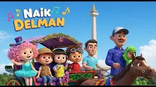 Naik Delman 🐴| Popular Kids Song 🇮🇩🔥 | 3D Animated Music Video