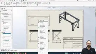 Exercise 01 Creating Manufacturing Drawings in Solidworks for Beginner | SOLIDWORKS |