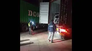 [Korea GLS~Event Logistics] Stuffing freight into containers