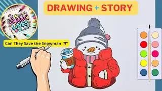 How to Draw a Snowman | With an Interesting Story 2