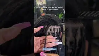 🔒 The locksmithing technique keeps every bit of frizz and stray hair @lalunebeautysupply