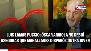 🔴🔵Luis Lamas Puccio: &Oacute;scar Arriola no debi&oacute; asegurar que suboficial Magallanes dispar&oacute; contra joven