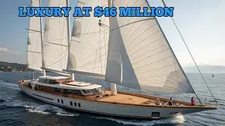 **🌊 EXPLORING THE PERINI NAVI SAILING YACHT: LUXURY AT $46 MILLION! 🛥️**