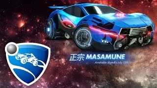 New Rocket League car Masamune!!..So sloww..