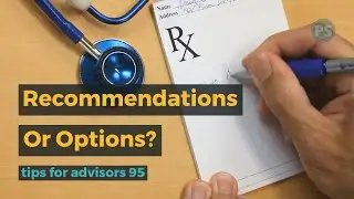 t4a 95 - Recommendations Or Options? | tips for advisors