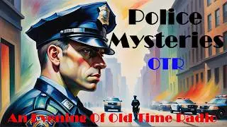 All Night Old Time Radio Shows | Police Mystery OTR | Crime & Mysteries Classic Radio | 8 Hours!