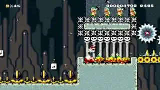 Geometry Dash Tribute - Super Mario Maker