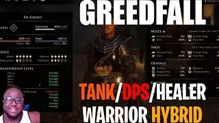 GREEDFALL Warrior/Healer Hybrid Build