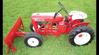 1958 Rj58 Wheel horse restored