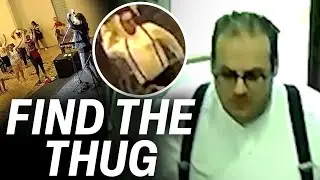 Please help us find the terrorist thug who threw a smoke bomb at a Christian pastor in Montreal!