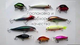 Воблеры от bearking, копии на Zipbaits B-switcher, налобный фонарь Q5
