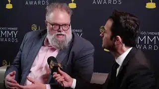 Cat 22 Win, Backstage Interview w/Scott Marvel, Daily Planet - 2022 Chicago/Midwest Emmy Awards