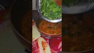 😃🤤Bhendi ki khatti 🍋mithi🍭. Spicy 🌶sabji 