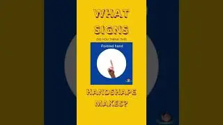 Did you know there are 21 handshapes that unlock bsl?