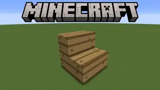How To Build Giant Minecraft Oak Stairs