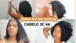 Rotina capilar que mudou meu cabelo #cabelocrespo| por Daiany Sousa  #cabelocacheado #3c #4a