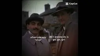 I love them sm ❤💕🥰 #poirot #hastings #duo #edit