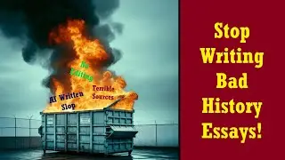 How to Not Fail Writing Your History Essays