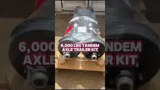 6,000 lbs Tandem Axle Trailer Kit