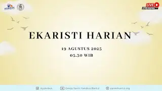 (LIVE STREAMING) EKARISTI HARIAN 19 AGUSTUS 2025 | PAROKI ST. YAKOBUS BANTUL