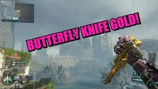 Butterfly Knife Gold Camo Completion by Panda825