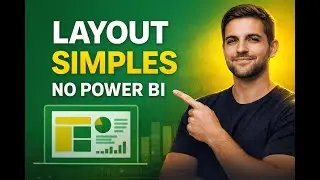 Como Criar um Layout Simples e Profissional no Power BI