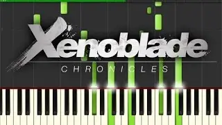Xenoblade - Satorl, the Shimmering Marsh - Night (Piano Tutorial, Synthesia)