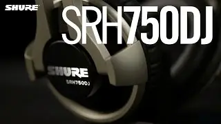 Shure SRH750DJ Professioneller DJ Kopfh&ouml;rer