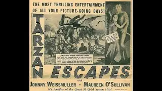 Tarzan Escapes  - action - romatic - 1936 - trailer - QVGA