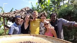 Materuni Waterfalls Kilimanjaro #coffeetour #hiking #walking #banana