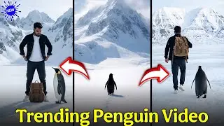Trending Penguin Walking Ai Video Editing | How to Make Viral Penguin Videos Using AI #trending