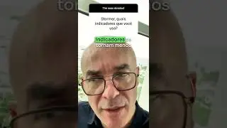 Quais os INDICADORES que eu uso?