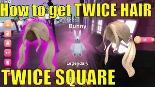 TWICE HAIR IS OUT NOW! How to GET TWICE Blonde Pigtails in TWICE SQUARE | Find a Collectible!